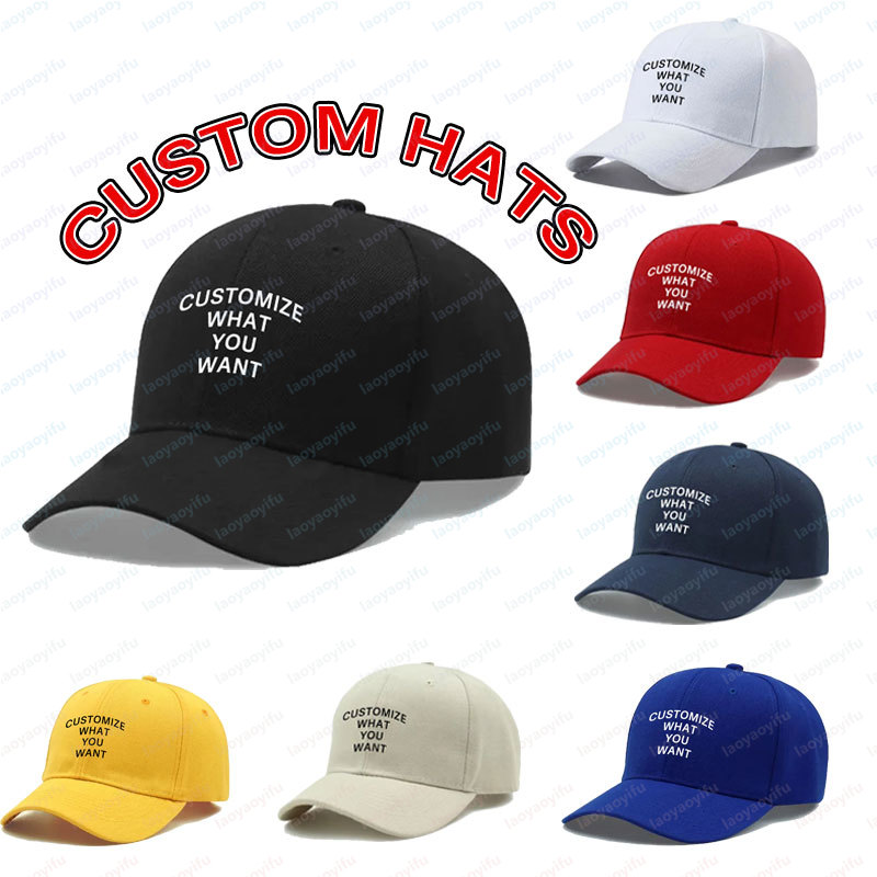 Men Accessories H&M - Topi Bisbol Logo Cetak Kustom Fashion,