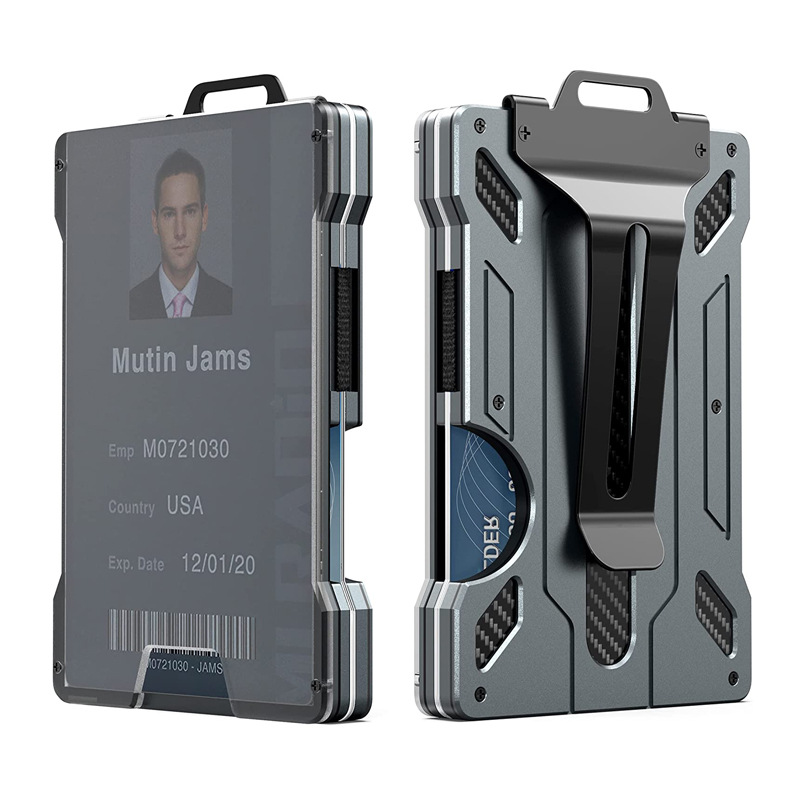 Card Case Minimalist - Dompet Kartu RFID Fashion, Tempat Kartu