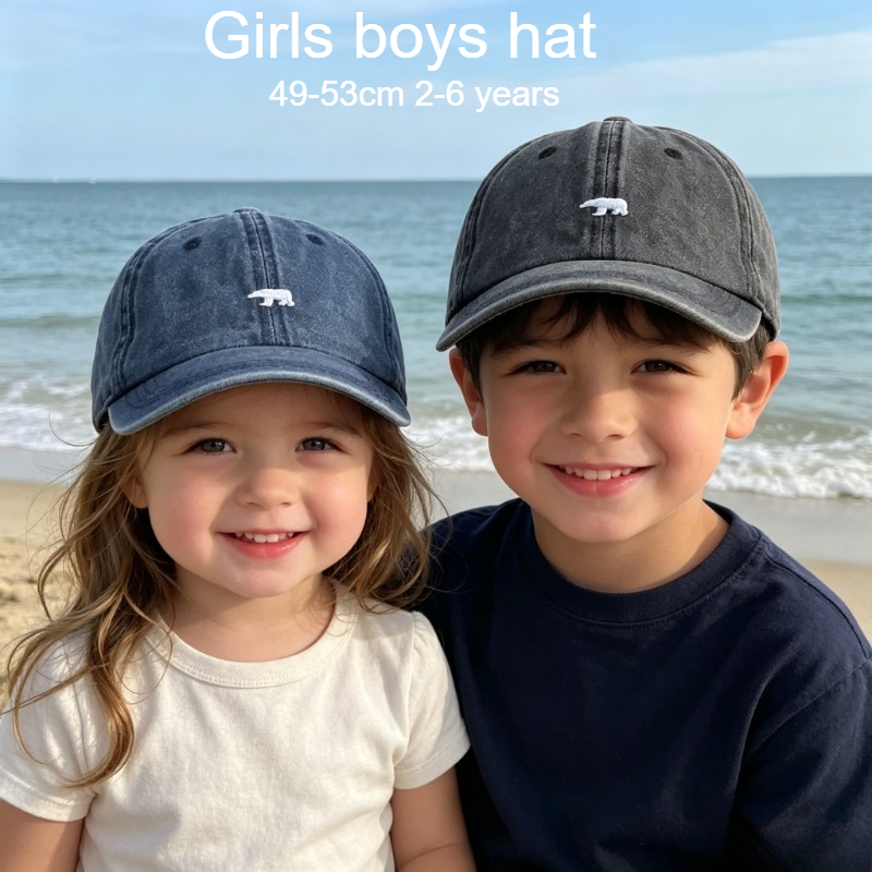 Hat Snapback Cap - Topi Bisbol Anak-anak 49-53Cm 2-6 Tahun