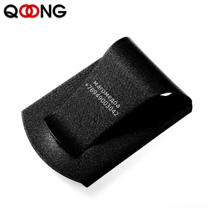 Money Clip Slim - Qoong Kustom Huruf Stainless Steel 3