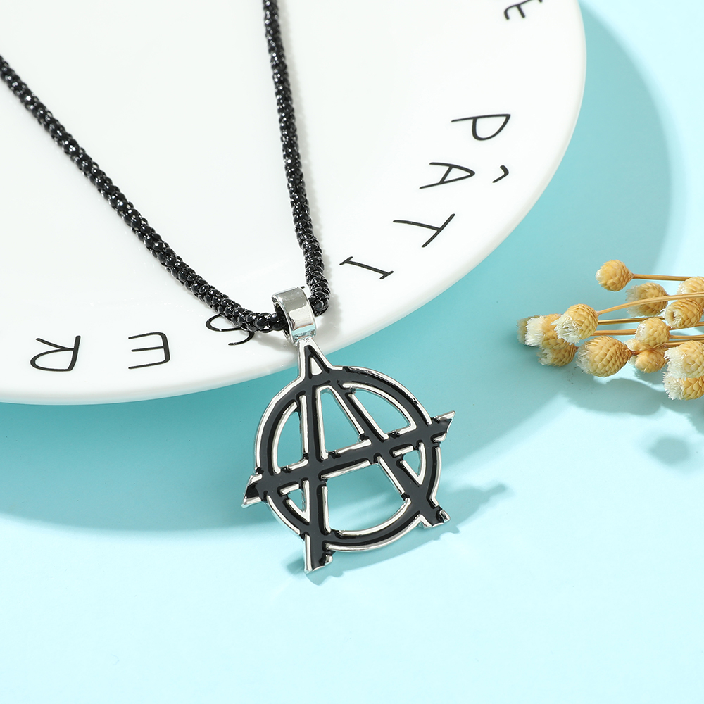 Men Accessories Jewelry - Kalung Logo Huruf A Simbol Film