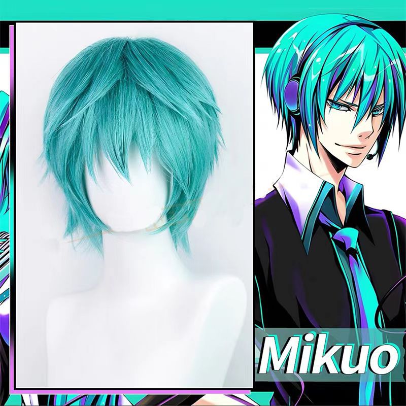 Men Accessories H&M - Wig Cosplay Mikuo Anime Miku Aksesori