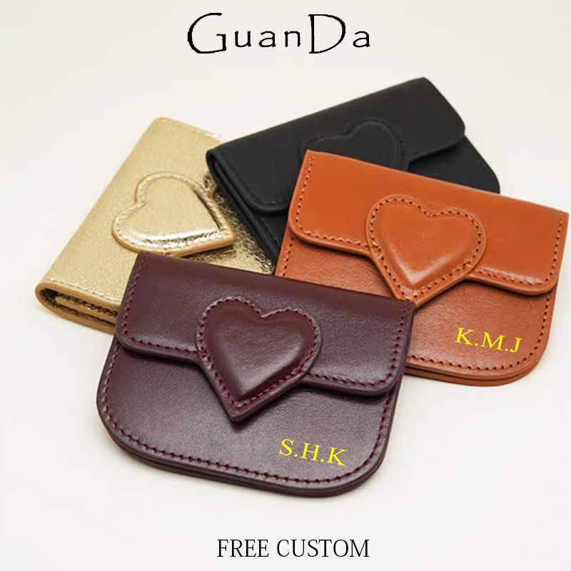 Card Case Minimalist - Dompet kartu terpisah inisial kustom dompet