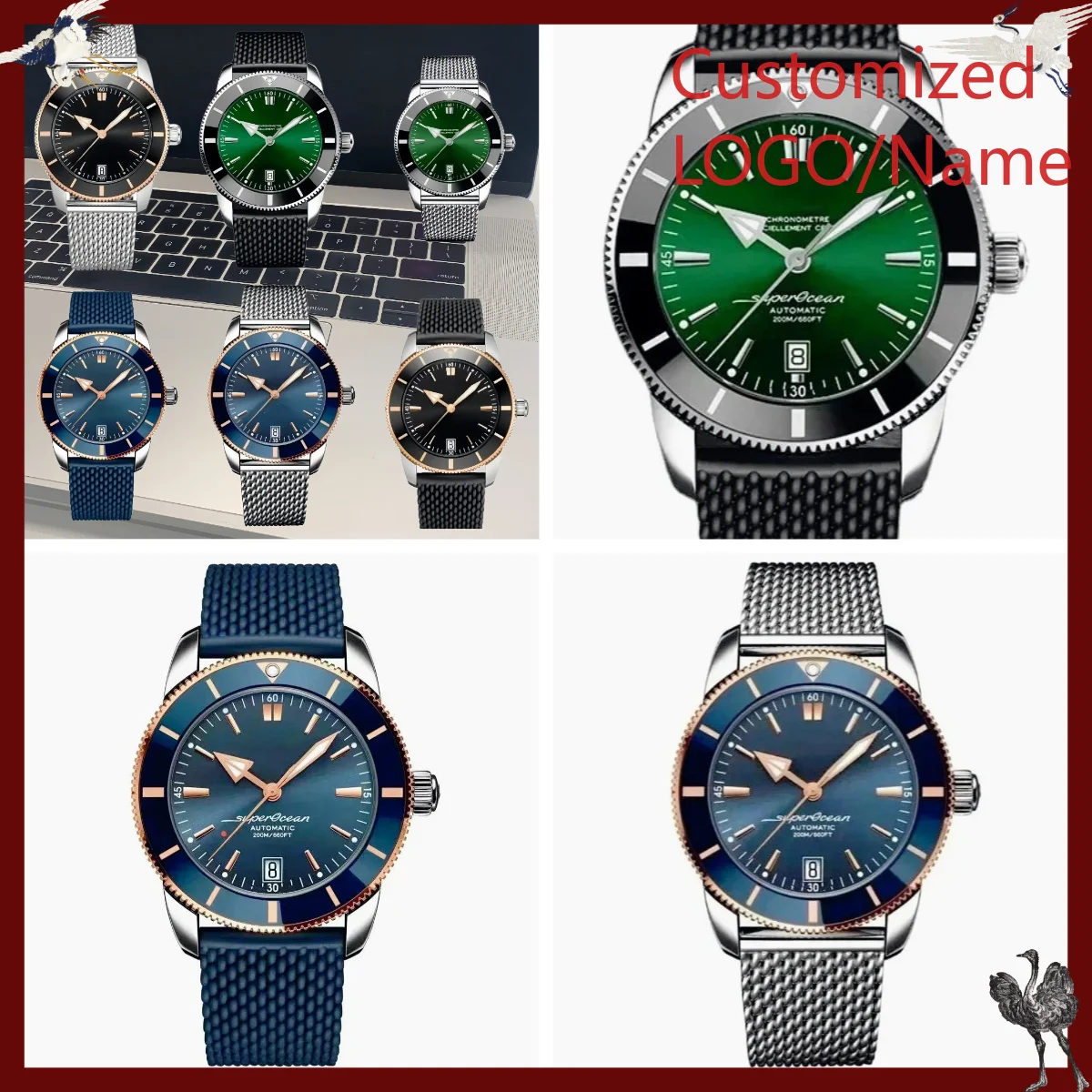 Young Men'S Accessories - A1212 Toko Jam Tangan Kustom 46mm