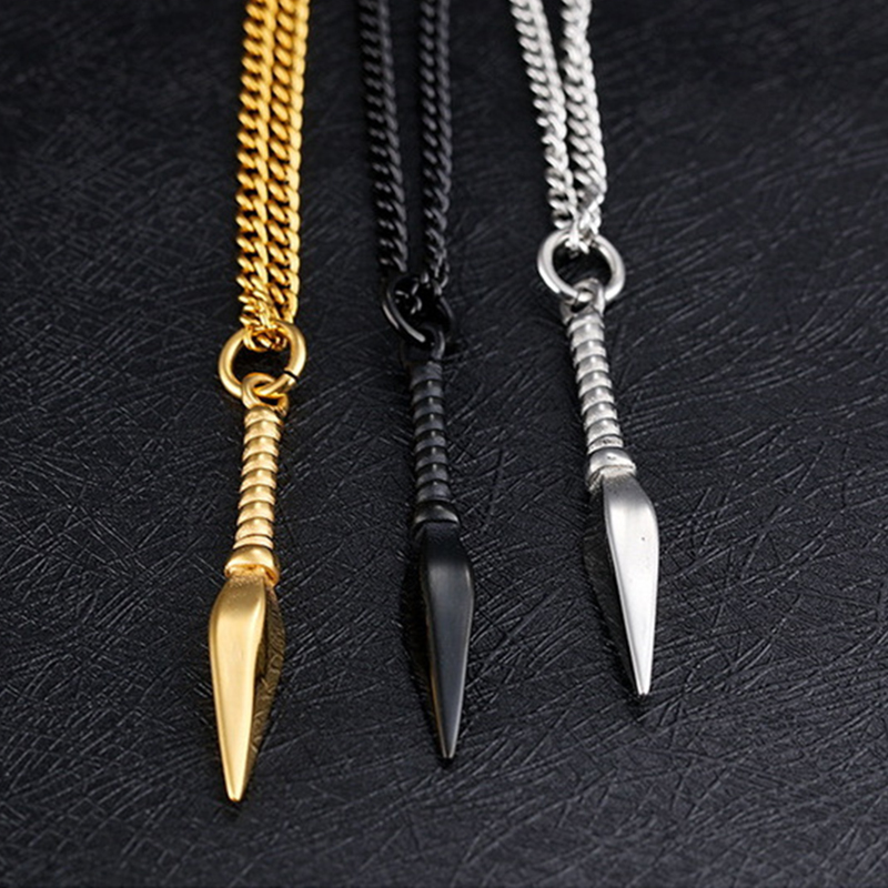 Men Accessories Neck Chain - Kalung Liontin Tombak untuk Pria Wanita