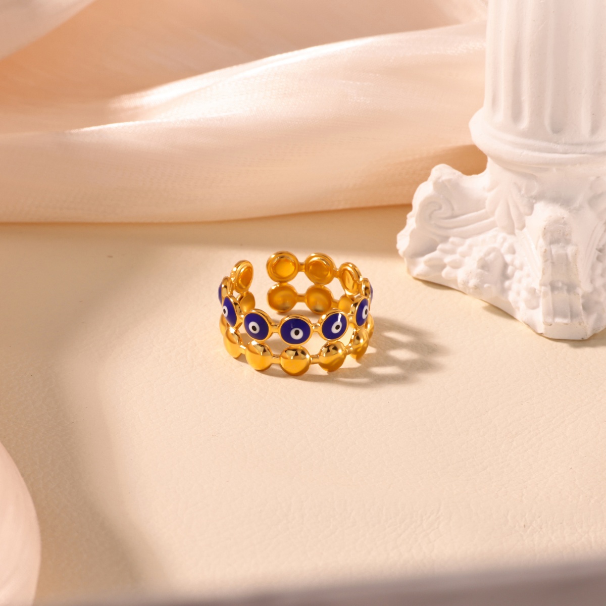 Cincin Mata Jahat Biru Turki V - Men Accessories Evil Eye ulasan dan harga