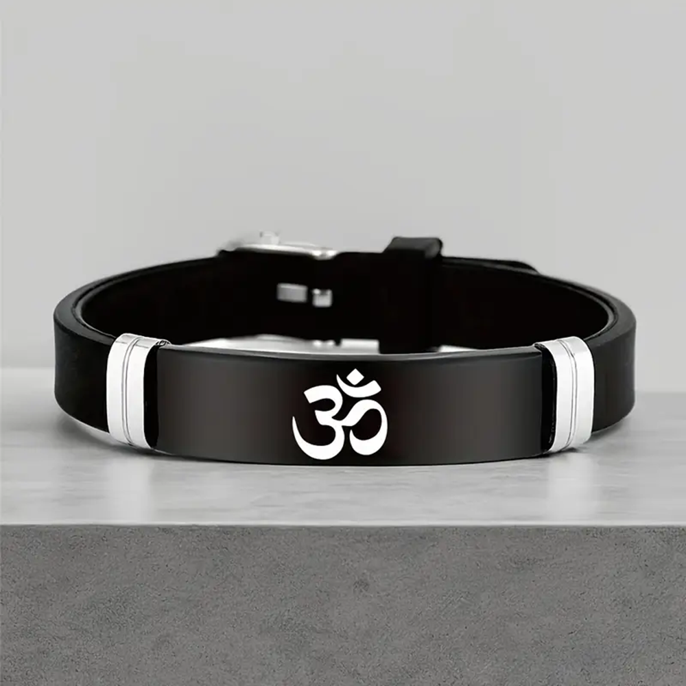 Gelang OM Sanskerta India dari - Men Accessories India ulasan dan harga