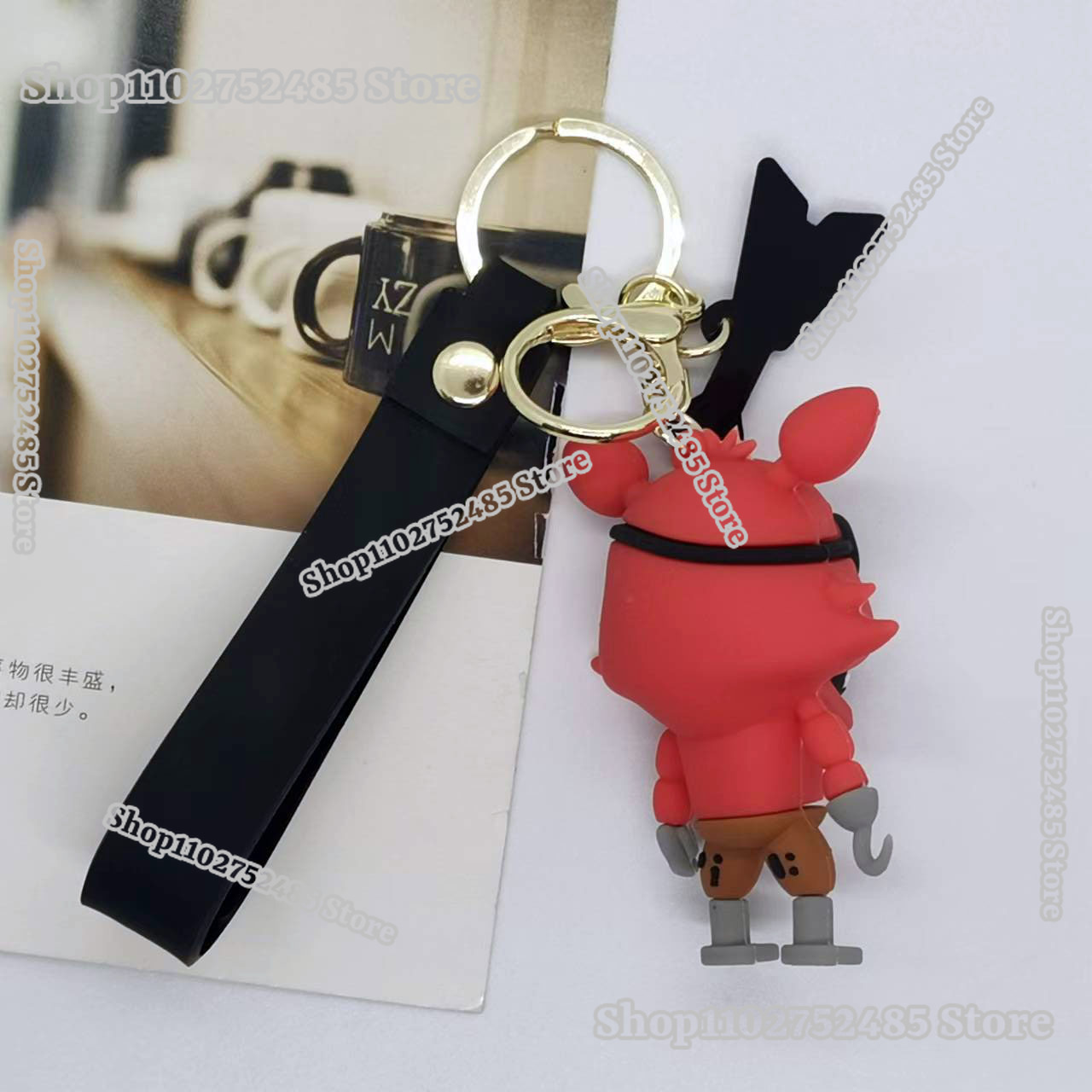 5pcs Gantungan Kunci Figur Ani - Young Men'S Accessories ulasan dan harga