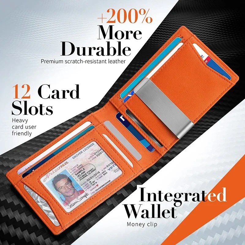 Dompet Pria Serat Karbon, Domp - Money Clip Slim ulasan dan harga