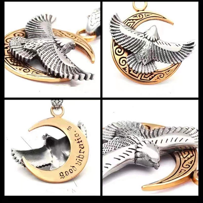 Kalung liontin pola elang terb - Men Accessories India ulasan dan harga