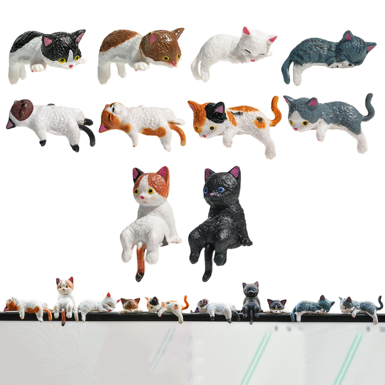 10 Buah Ornamen Kucing Mini Lu - Men Accessories India ulasan dan harga