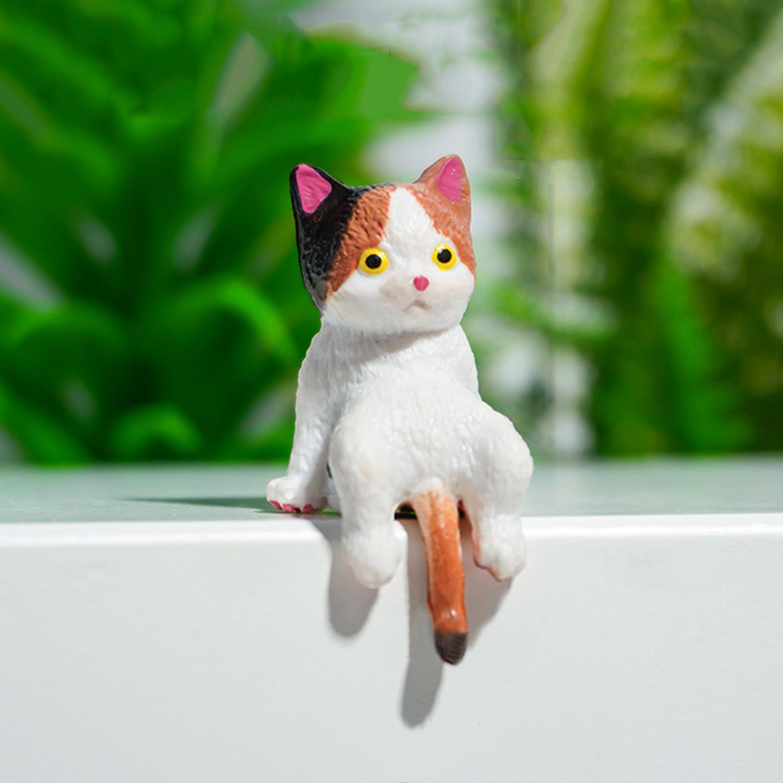 10 Buah Ornamen Kucing Mini Lu - Men Accessories India ulasan dan harga