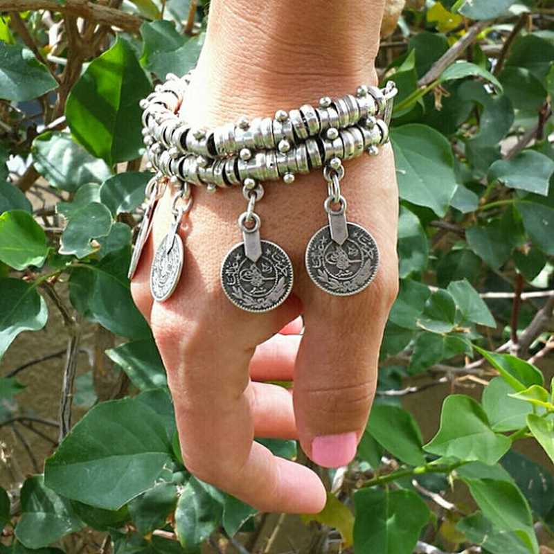 Gelang Gandulan Koin Antik unt - Men Accessories India ulasan dan harga