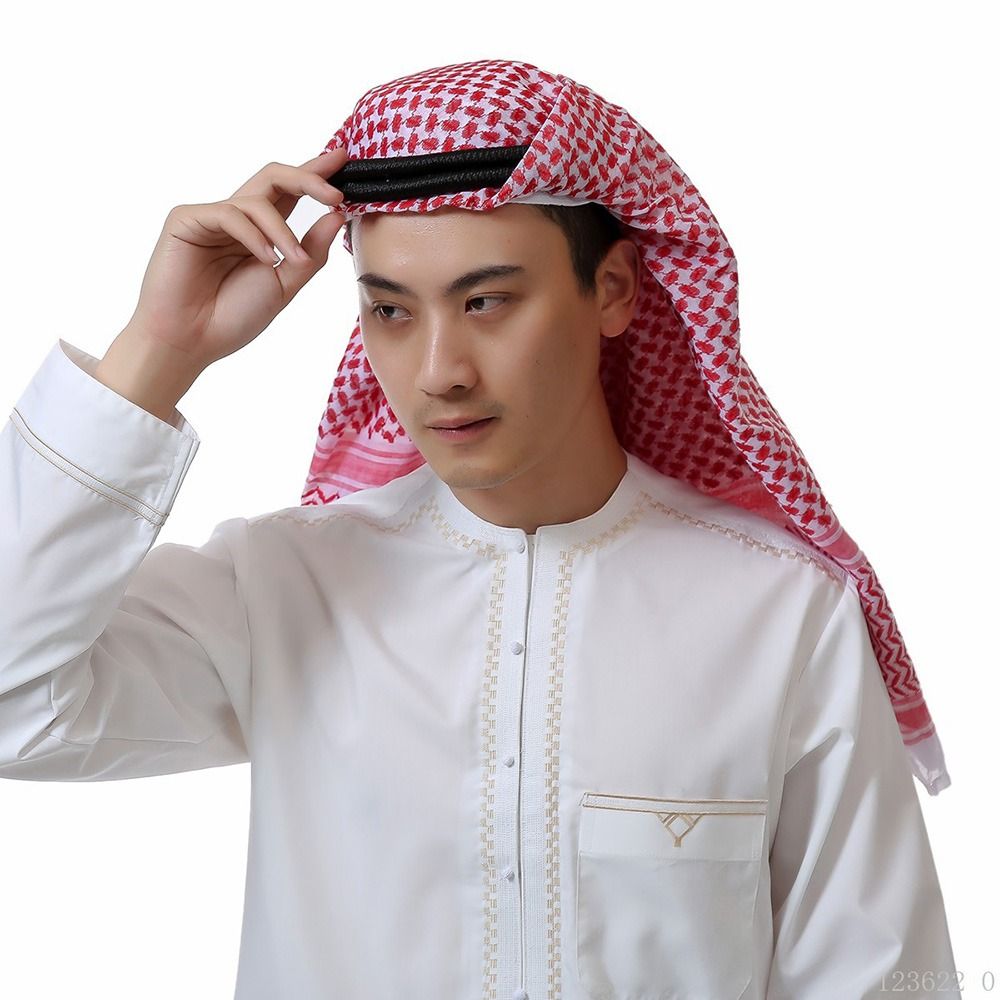 1Pcs Pakaian Islami Penutup Ke - Men'S Accessories Dubai ulasan dan harga