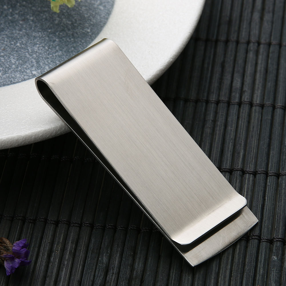 Klip Uang Baja Tahan Karat Kli - Money Clip Slim ulasan dan harga