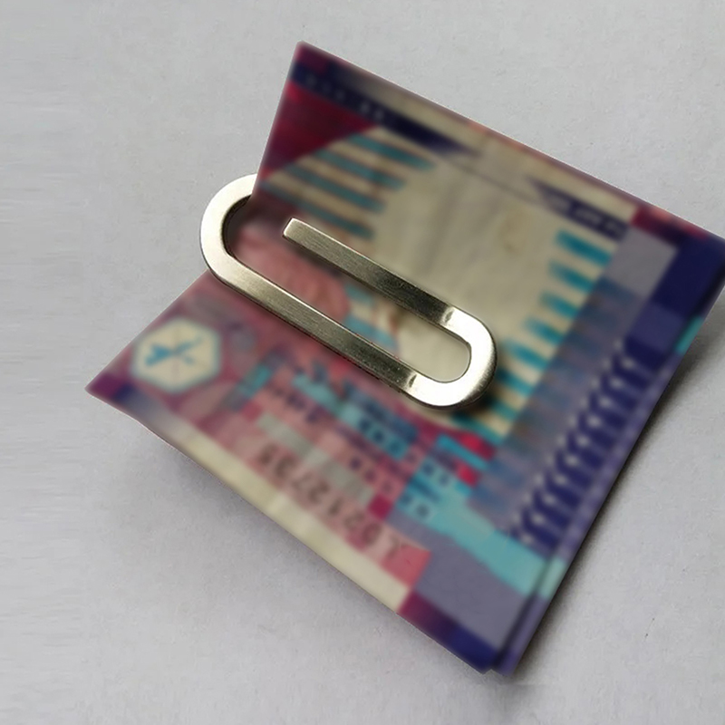 1 Buah Dompet Klip Uang Saku R - Money Clip Slim ulasan dan harga