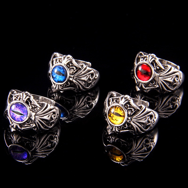Cincin mata jahat Vines Retro  - Men Accessories Evil Eye ulasan dan harga