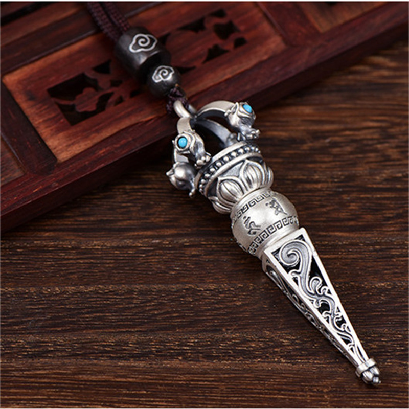 Enam-karakter Kebenaran Vajra  - Men Accessories Neck Chain ulasan dan harga
