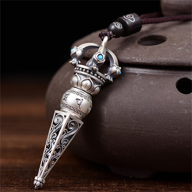 Enam-karakter Kebenaran Vajra  - Men Accessories Neck Chain ulasan dan harga