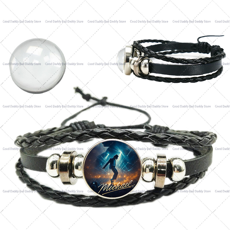 Michael Jackson Tali Tenun Tan - Men Accessories Jewelry ulasan dan harga