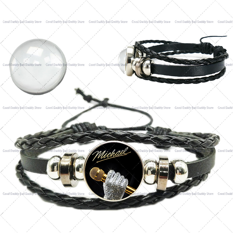 Michael Jackson Tali Tenun Tan - Men Accessories Jewelry ulasan dan harga