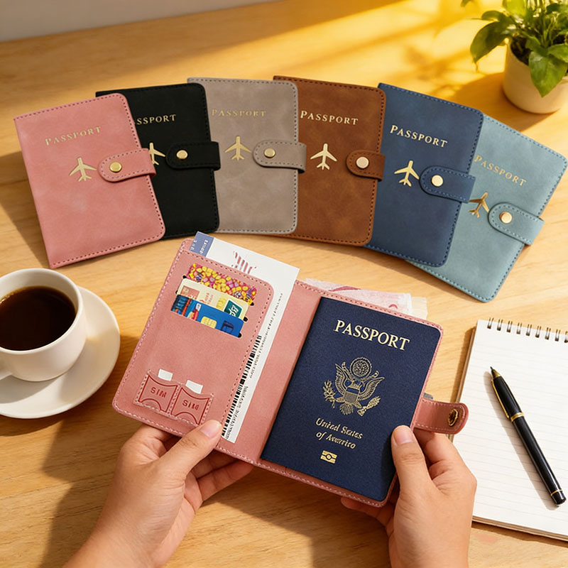 Dompet Kulit Penutup Paspor un - Men'S Accessories Essentials ulasan dan harga