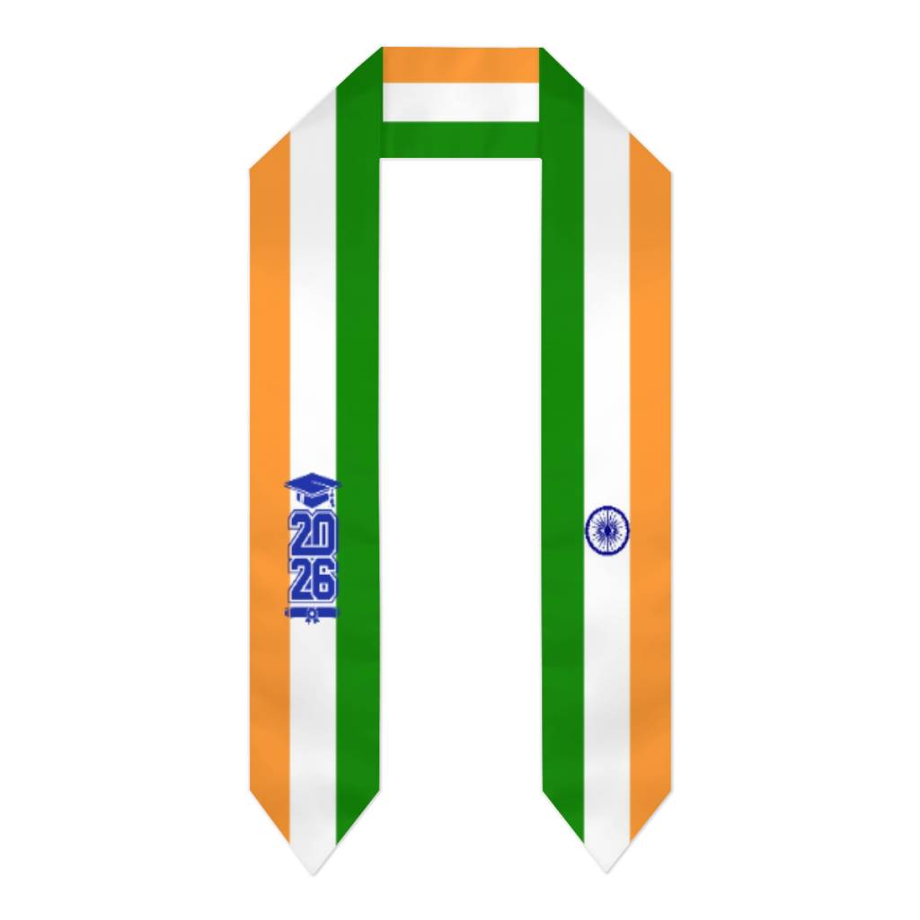 Syal Bendera India Wisuda Kela - Men Accessories India ulasan dan harga