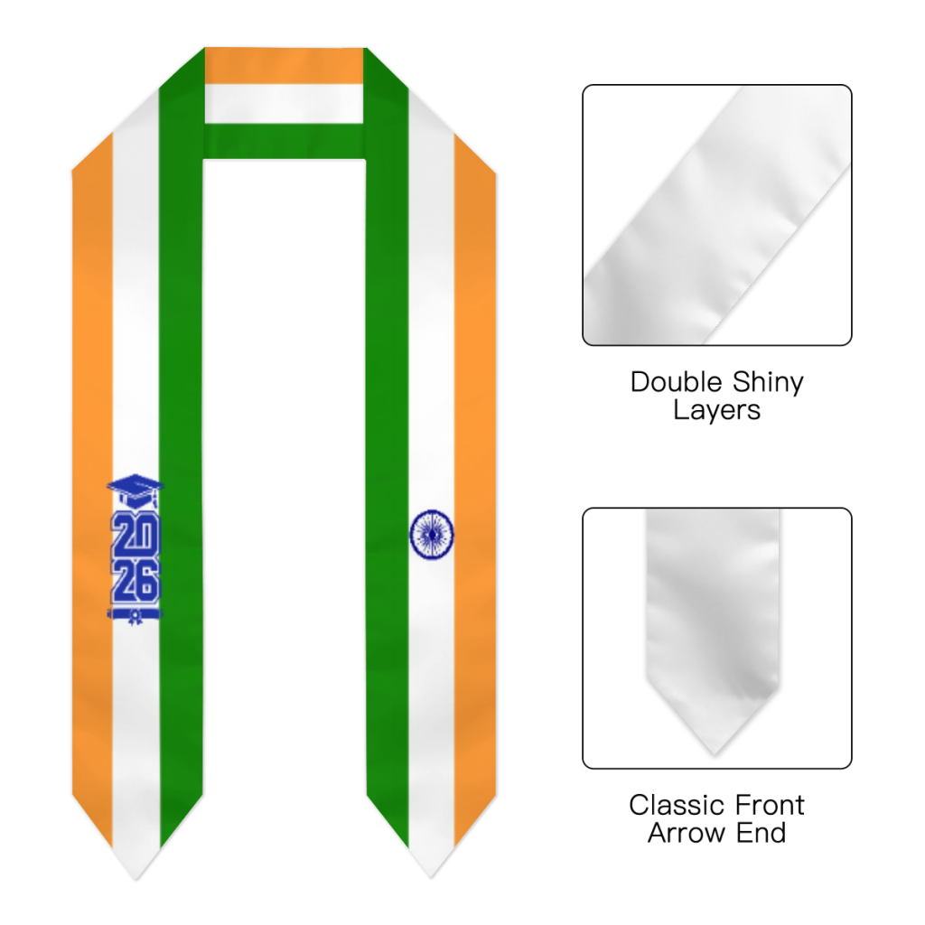 Syal Bendera India Wisuda Kela - Men Accessories India ulasan dan harga