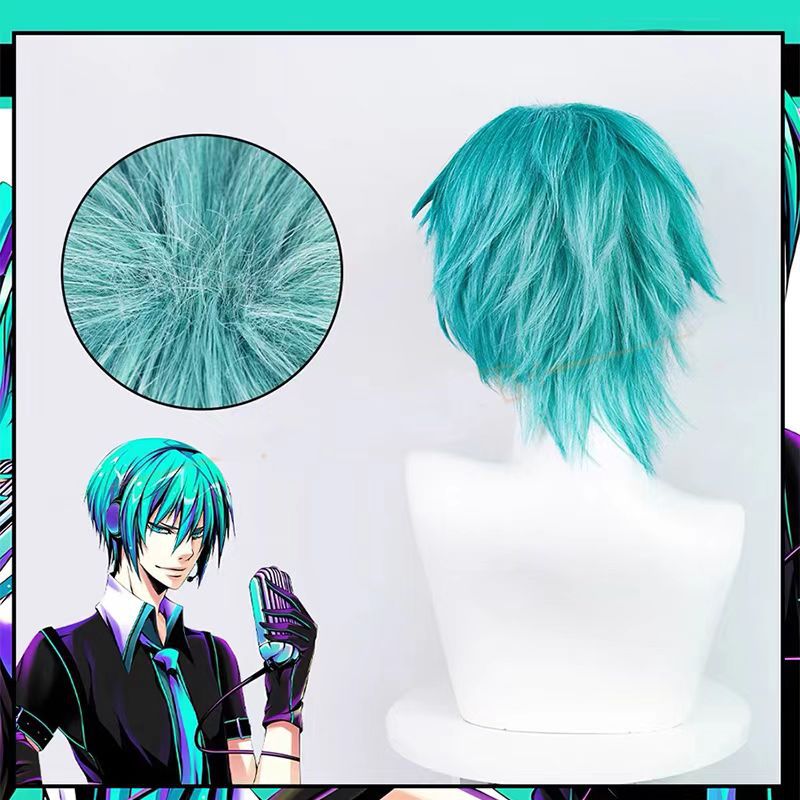 Wig Cosplay Mikuo Anime Miku A - Men Accessories H&M ulasan dan harga