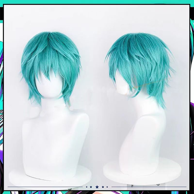 Wig Cosplay Mikuo Anime Miku A - Men Accessories H&M ulasan dan harga