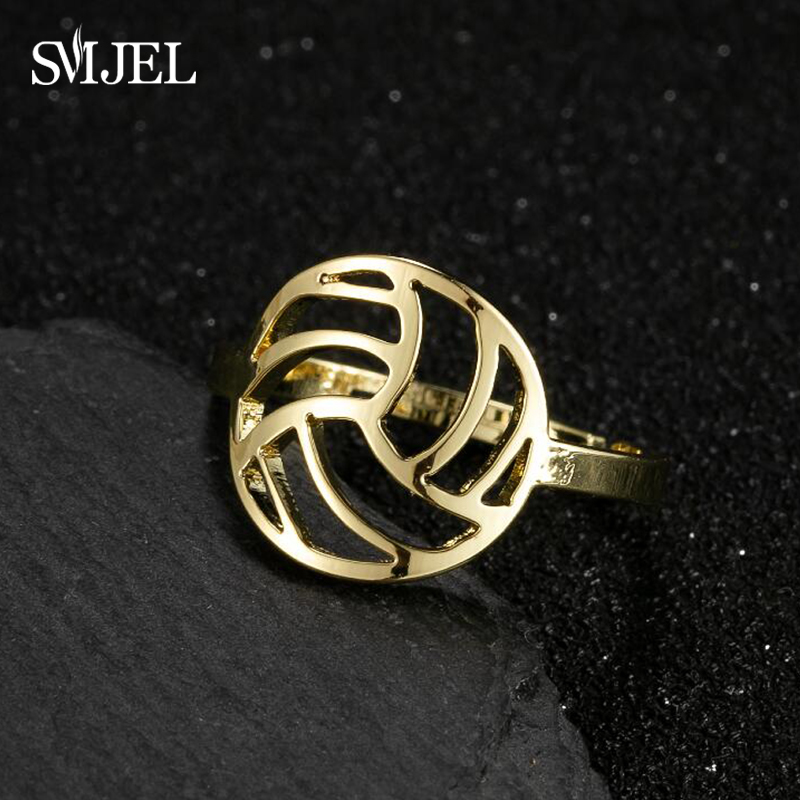 Smjel cincin bentuk bola voli  - Men'S Volleyball Accessories ulasan dan harga