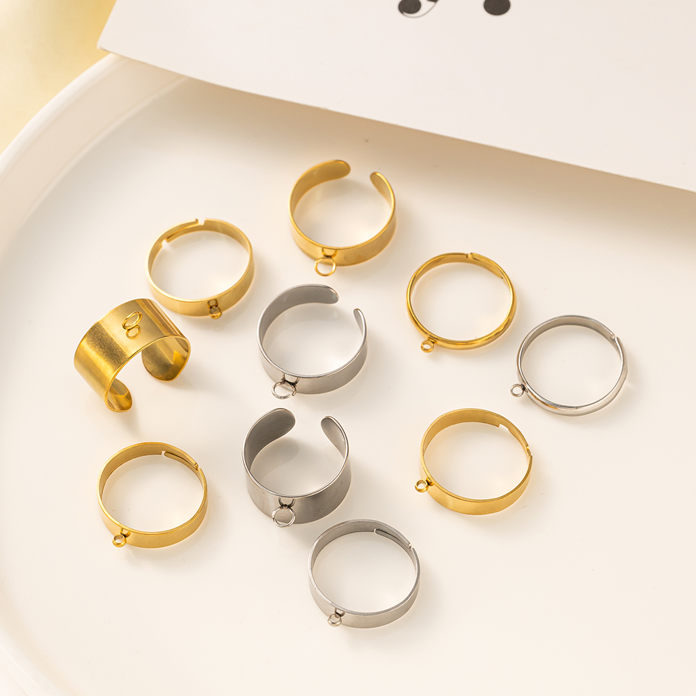 5 Buah/Lot Dasar Cincin Terbuk - Young Men'S Accessories ulasan dan harga