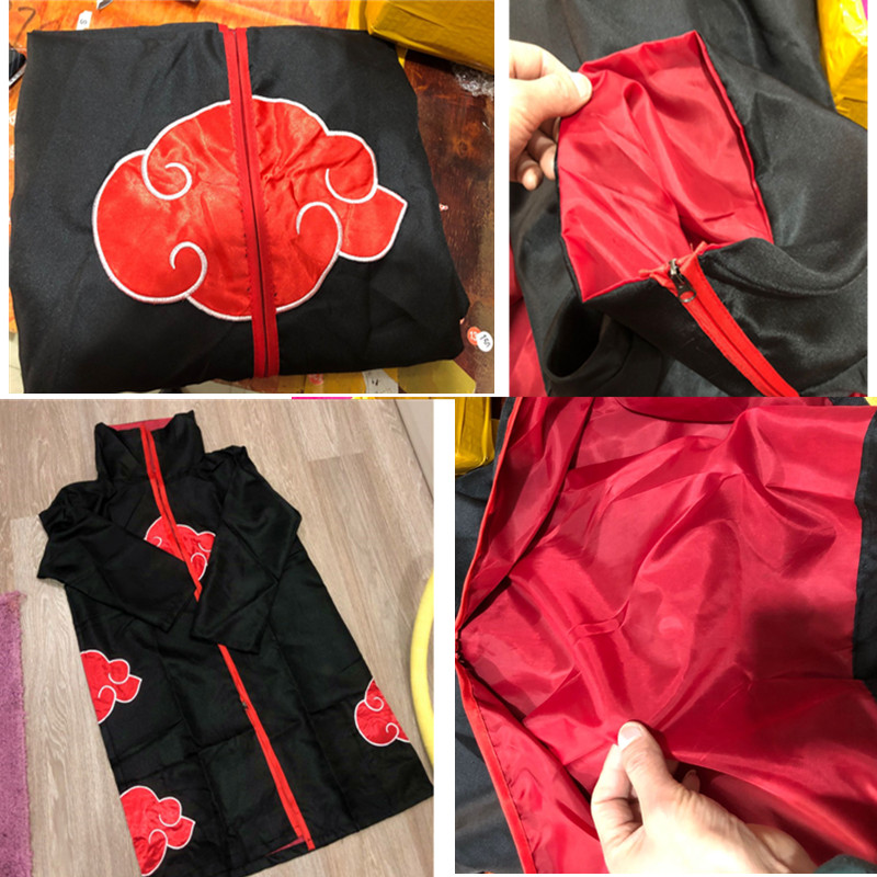 Kostum Cosplay Anime Akatsuki  - Young Men'S Accessories ulasan dan harga