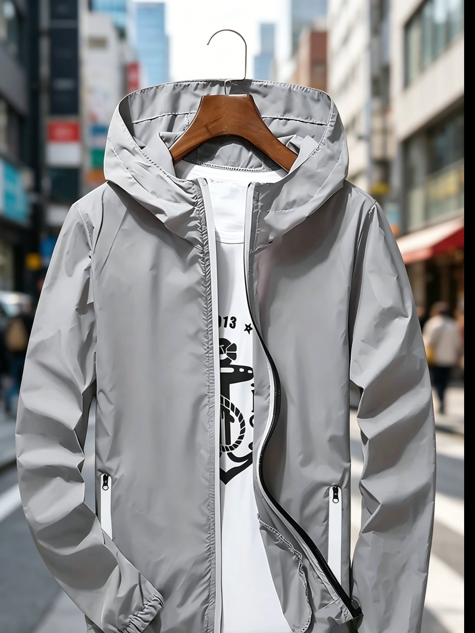 Jaket Windbreaker Pria Premium - Men'S Accessories Pouch ulasan dan harga